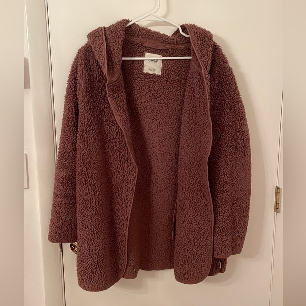 PINK teddy jacket